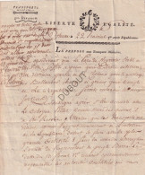 Oostende/Nieuwpoort/Brugge - Brief 1795 (V2377) - Manuscrits