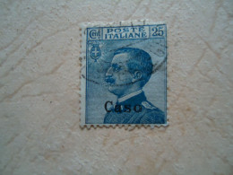 GREECE   USED STAMPS ITALY OVERPRINT  CASO   ΚΑΣΟΣ - Zonder Classificatie