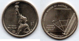 MA 21667 /  USA 1 Dollar Connecticut - Gerber Variable Scale SPL - Conmemorativas