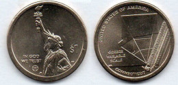 MA 21670 /  USA 1 Dollar Connecticut - Gerber Variable Scale SPL - Gedenkmünzen