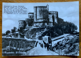 FOSDIVOVO - IL CASTELLO - PANORAMA - CON I VERSI DI DA NTE -  G.F. MM 280 - Carrara