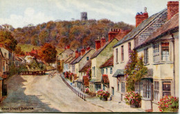 A R QUINTON - SALMON 2222 - HIGH STREET, DUNSTER - WITH SHEEP - Quinton, AR