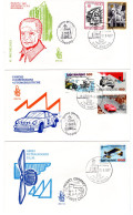 1987 ANNATA COMPLETA SU FDC VENEZIA SASS 1195-1220 ESCLUSA LA SERIE SASS 1203-12  Cv -------- - Storia Postale