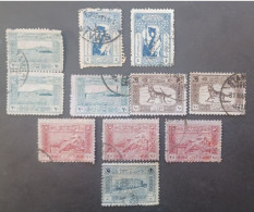 TURKEY OTTOMAN Türkiye 1921 NATIONAL UNITY CAT UNIF N 647.....650 - Used Stamps