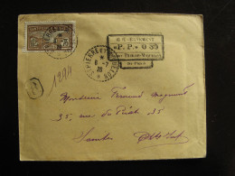 Gouvernement Saint Pierre Et Miquelon: TB Lettre Avec Cachet "PP" 030 + Timbre N° 90. - Used Stamps