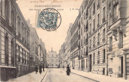 FRANCE - 92 - GRAND MONTROUGE - Rue Edgar Quinet - La Mairie - Edit J C - Carte Postale Ancienne - Andere & Zonder Classificatie