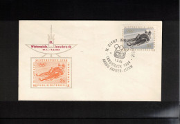 Austria / Oesterreich 1964 Olympic Games Innsbruck - Axams Axamer - Lizum Postmark Interesting Cover - Winter 1964: Innsbruck