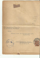 DP CV 1948 DOK HALLE - Cartas & Documentos