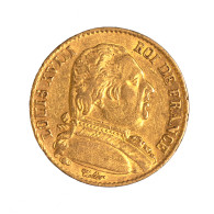 Louis XVIII-20 Francs 1814 Paris - 20 Francs (gold)