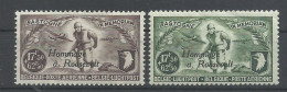 BELGICA   YVERT  AEREO  12/13    MH  * - Mint