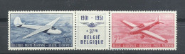 BELGICA   YVERT  AEREO  27A   MH  * - Mint