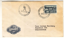 Finlande - Lettre De 1950 - Oblit Kansakou... - Port - - Covers & Documents