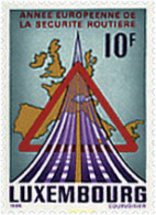 97628 MNH LUXEMBURGO 1986 AÑO EUROPEO DE LA SEGURIDAD VIAL - Other & Unclassified