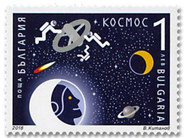 Bulgarie Bulgaria 4538 Station Spatiale, Astronautes - Altri & Non Classificati