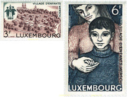 97414 MNH LUXEMBURGO 1968 CIUDAD INFANTIL DE MERSCH - Autres & Non Classés