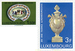 97400 MNH LUXEMBURGO 1967 200 AÑOS DE CERAMICA - Sonstige & Ohne Zuordnung