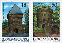 218713 MNH LUXEMBURGO 1986 FORTIFICACIONES DE LUXEMBURGO - Andere & Zonder Classificatie