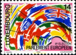 119510 MNH LUXEMBURGO 1994 4 ELECCIONES DEL PARLAMENTO EUROPEO - Other & Unclassified