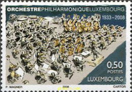 218507 MNH LUXEMBURGO 2008 ORQUESTA - Sonstige & Ohne Zuordnung