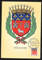 Francia/France: Maximum, Stemma Di Città, City Coat Of Arms, Armoiries De Ville - Altri & Non Classificati