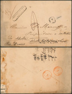 Précurseur - Enveloppe "Ministère De L'intérieur / Belgique" + Cachet T18 Wespelaer > Chateau De Schooten - 1830-1849 (Belgio Indipendente)