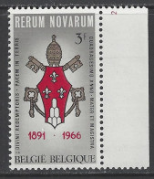 Belgique - 1966 - COB 1362 ** (MNH) - Planche 2 - 1961-1970