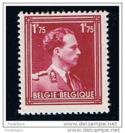 LEOPOLD III - OPEN KRAAG/COL OUVERT - COB : 832 - 1950*** - 1934-1935 Leopold III.