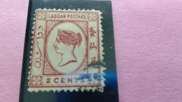 MALEZYA-LABUAN-1886     2C       USED - Fédération De Malaya