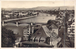 SUISSE - Basel Die Rheinbrucken - Carte Postale Ancienne - Basilea