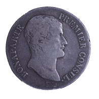 Consulat-5 Francs Napoléon Empereur AN 12 Bayonne - 5 Francs
