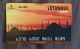Carte De Transport Istanbul Kart Turquie - Monde