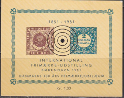 Denmark 1951 Philatelic Exhibition Block MNH - Ungebraucht