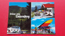 Ruhpolding.Unternberg-2 Postcards - Paracaidismo