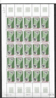 ANDORRA CORREO FRANCES 25 SELLOS PERFECTOS Nº252 (C.H) - Blocks & Sheetlets