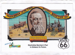 CPM. 15,2 X 10,2 - WATERMAN  JUNCTION  BECOMES  BARSTOW  1886 - Route '66'