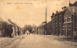 BELGIQUE - Oreye - Grand'route Vers Liège - Carte Postale Ancienne - Other & Unclassified