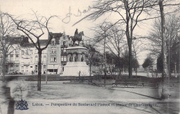 BELGIQUE - Liège - Perspective Du Boulevard Piercot Et Statue De Charlemagne - Carte Postale Ancienne - Other & Unclassified