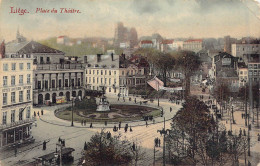 BELGIQUE - Liège - Place Du Théâtre - Carte Postale Ancienne - Other & Unclassified