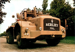 Carte Postale Moderne Camion Berliet Type T 100 6x6 Année 1957... Camiónトラック Véhicule Veicolo 车辆 Vehículo 車両 TB.Etat - Transporter & LKW
