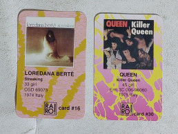 I113335 075crt/ Pz 2 Raro! Card N. 16 E 30 - Queen / Loredana Bertè - Gift Cards