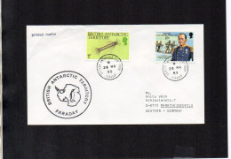 British Antarctic Territory (BAT) 1989 Cover - Faraday 29 MR 89 - (1ATK020) - Lettres & Documents