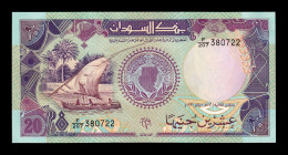 Sudan 20 Pounds 1991 Pick 47 Sc Unc - Sudan