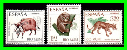 ESPAÑA  COLONIAS ESPAÑOLAS ( RIO MUNI - AFRICA ) 2 DE SELLOS AÑO 1966 DIA DEL SELLO - NUEVOS - - Rio Muni