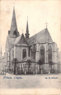 BELGIQUE - MELSELE - L'Eglise - Ed M Bollinckx - Carte Postale Ancienne - Other & Unclassified