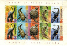 Australia 1997 Wildlife Of Ancient Australia Sheetlet Mint Never Hinged - Andere & Zonder Classificatie