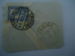 GREECE USED  STAMPS  1901  POSTMARK JANINA IOANNINA   ΑΘΗΝΑΙ  1910 - Unclassified