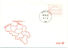 FDC ATM P3031 Turnhout - Briefe U. Dokumente