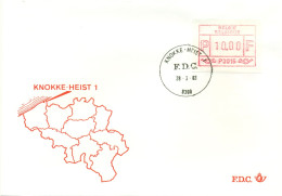 FDC ATM P3015 Knokke-Heist - Covers & Documents