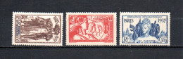 San Pedro Y Miquelon   1937  .-   Y&T   Nº    163/165 - Used Stamps