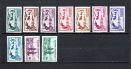 San Pedro Y Miquelon   1938  .-   Y&T   Nº    167/176 - Used Stamps